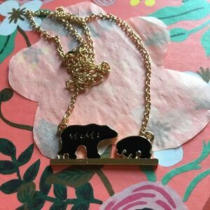 Mama Bear 🐻 1 Cub Necklace